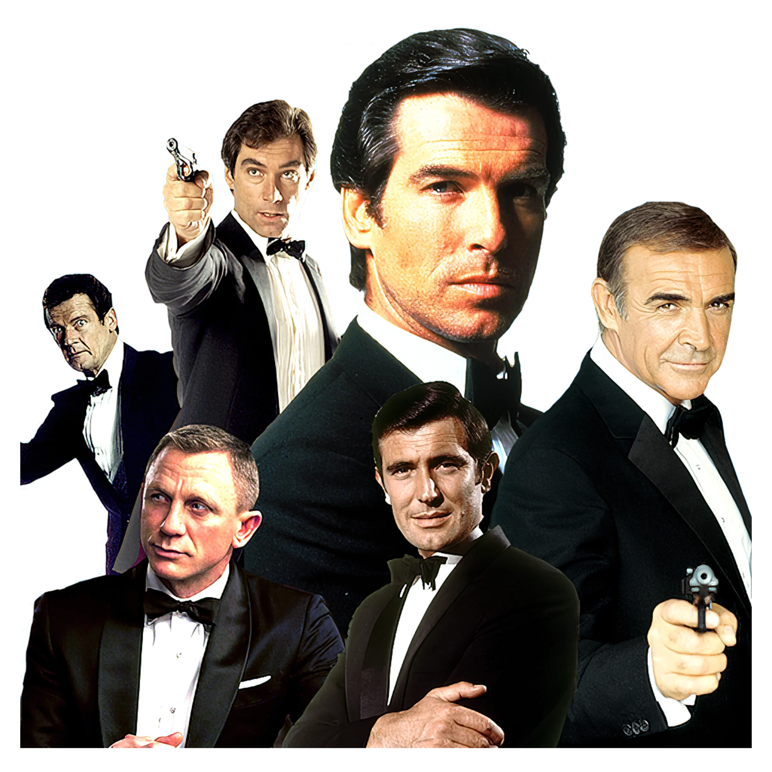 007 Evolution - The Ultimate James Bond T-Shirt - Image 1