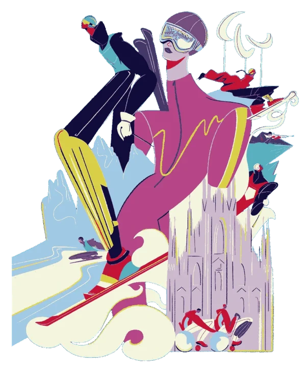 Milano Cortina 2026 Paralympic Winter T-shirt