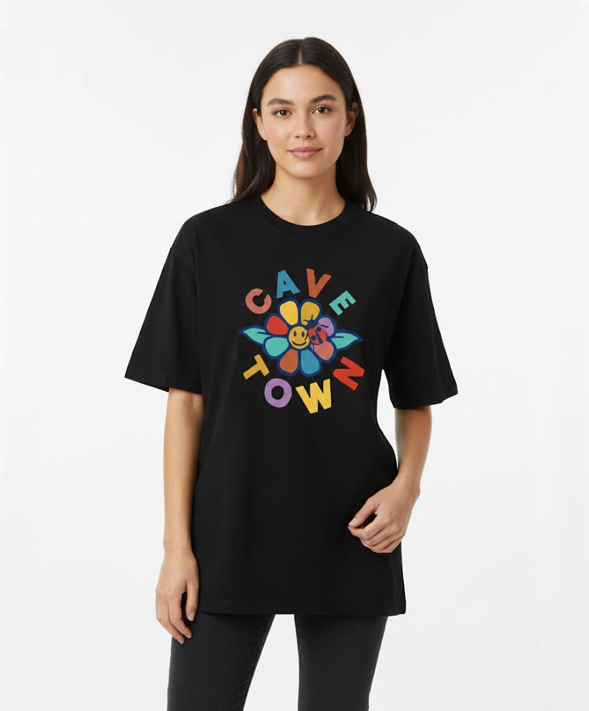 Cavetown Smile Flower T-shirt - Image 4