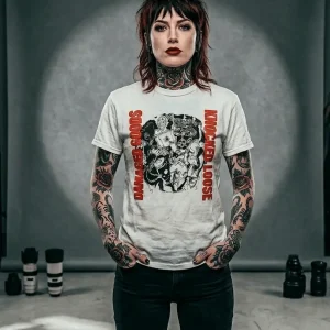 Knocked Loose Damaged Goods T-Shirt - Image 4