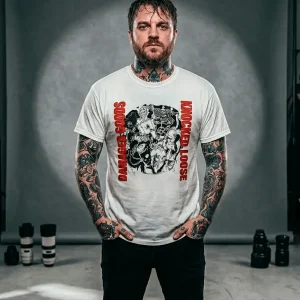 Knocked Loose Damaged Goods T-Shirt - Image 3