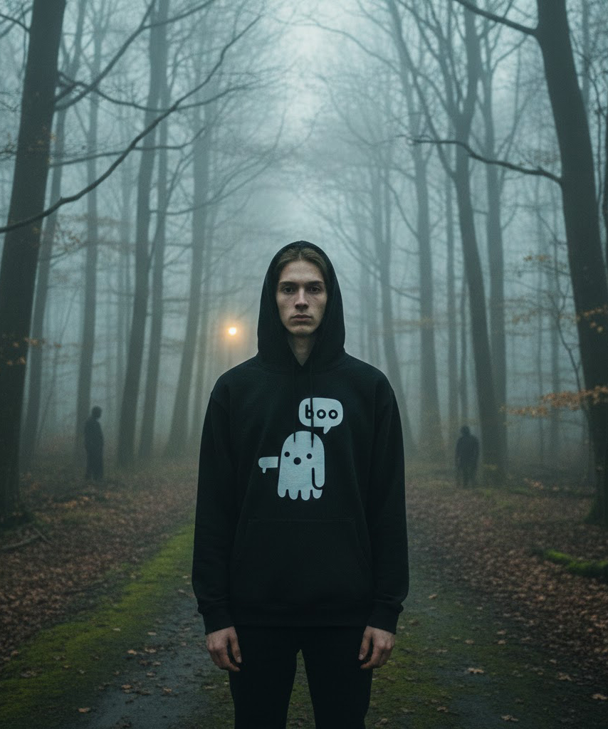 Ghost Of Disapproval Active Hoodie - Image 3