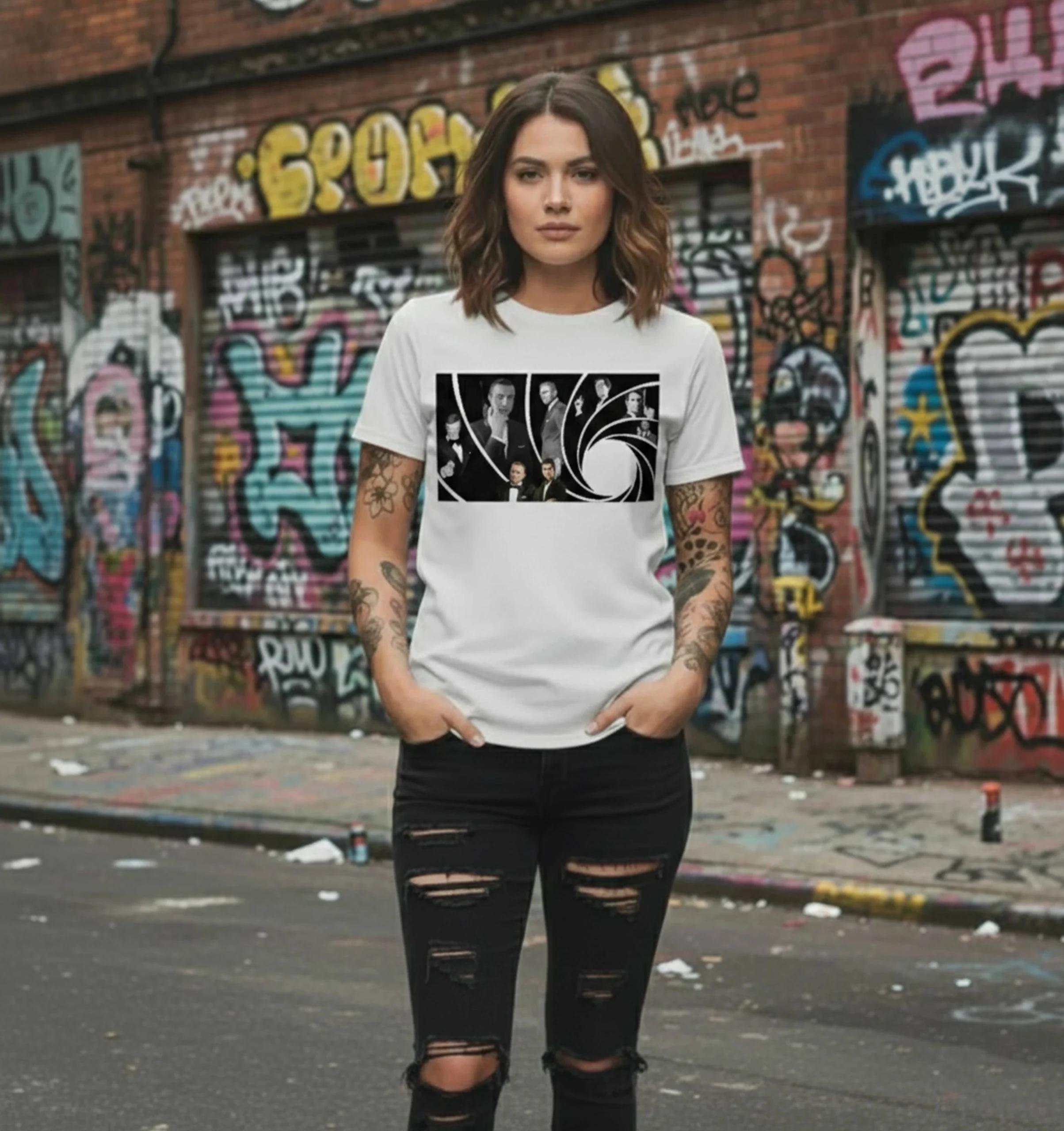 James Bond Evolution T-Shirt - Image 6