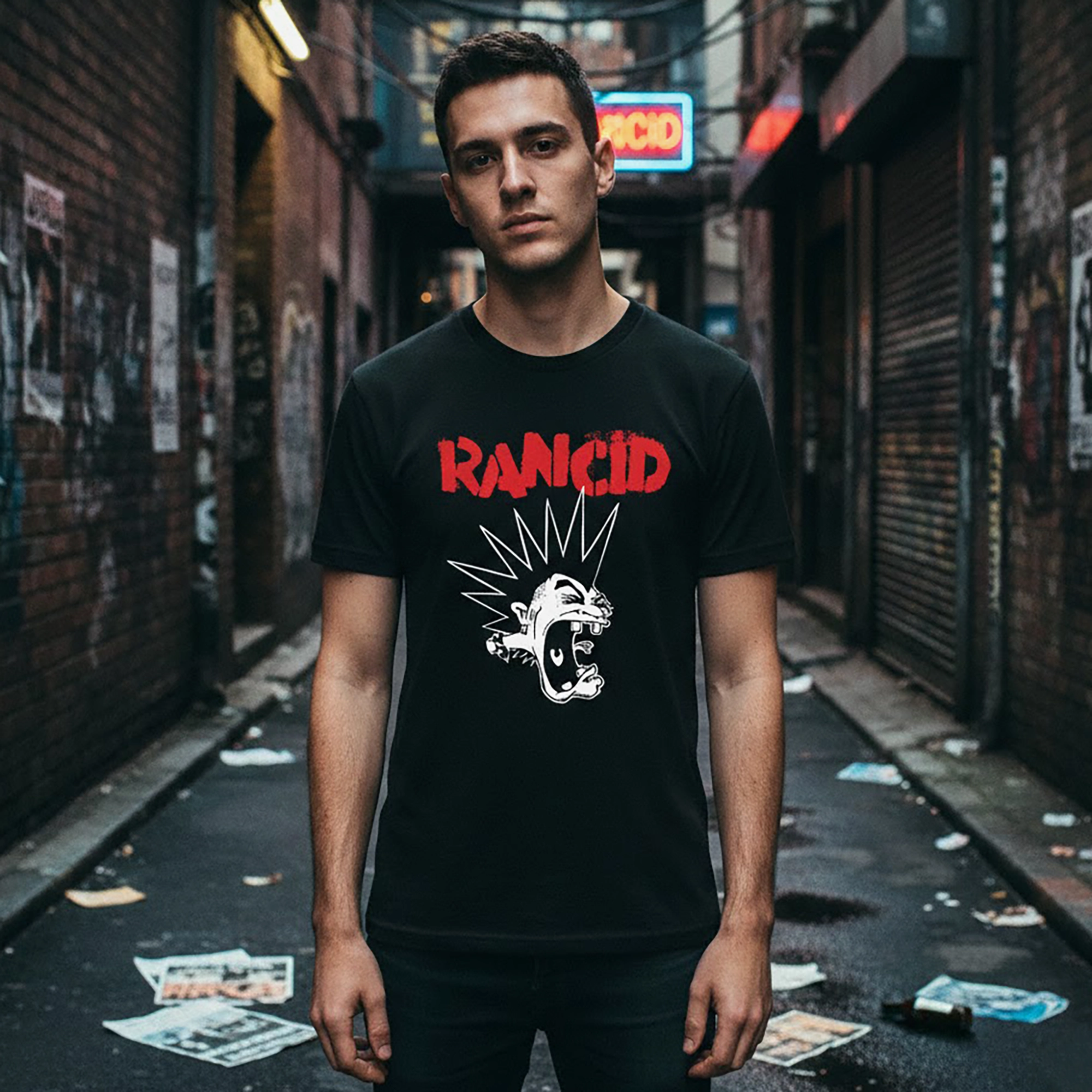 Rancid - Screaming Mohawk Youth T-Shirt - Image 5