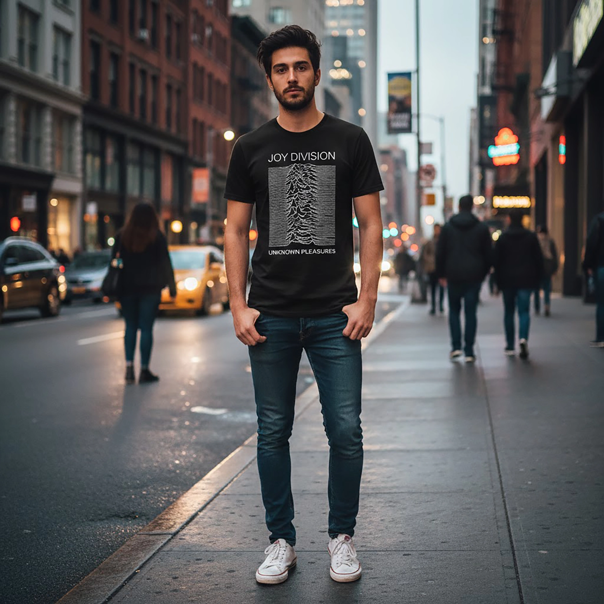 Joy Division - Unknown Pleasures T-Shirt - Image 5