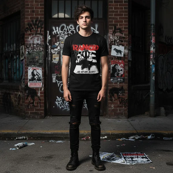 Rancid - And Out Come The Wolves T-Shirt