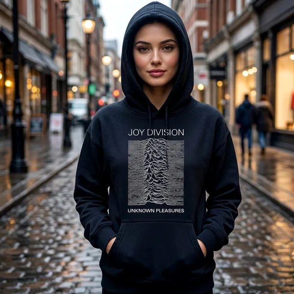 Joy Division - Unknown Pleasures Hoodie