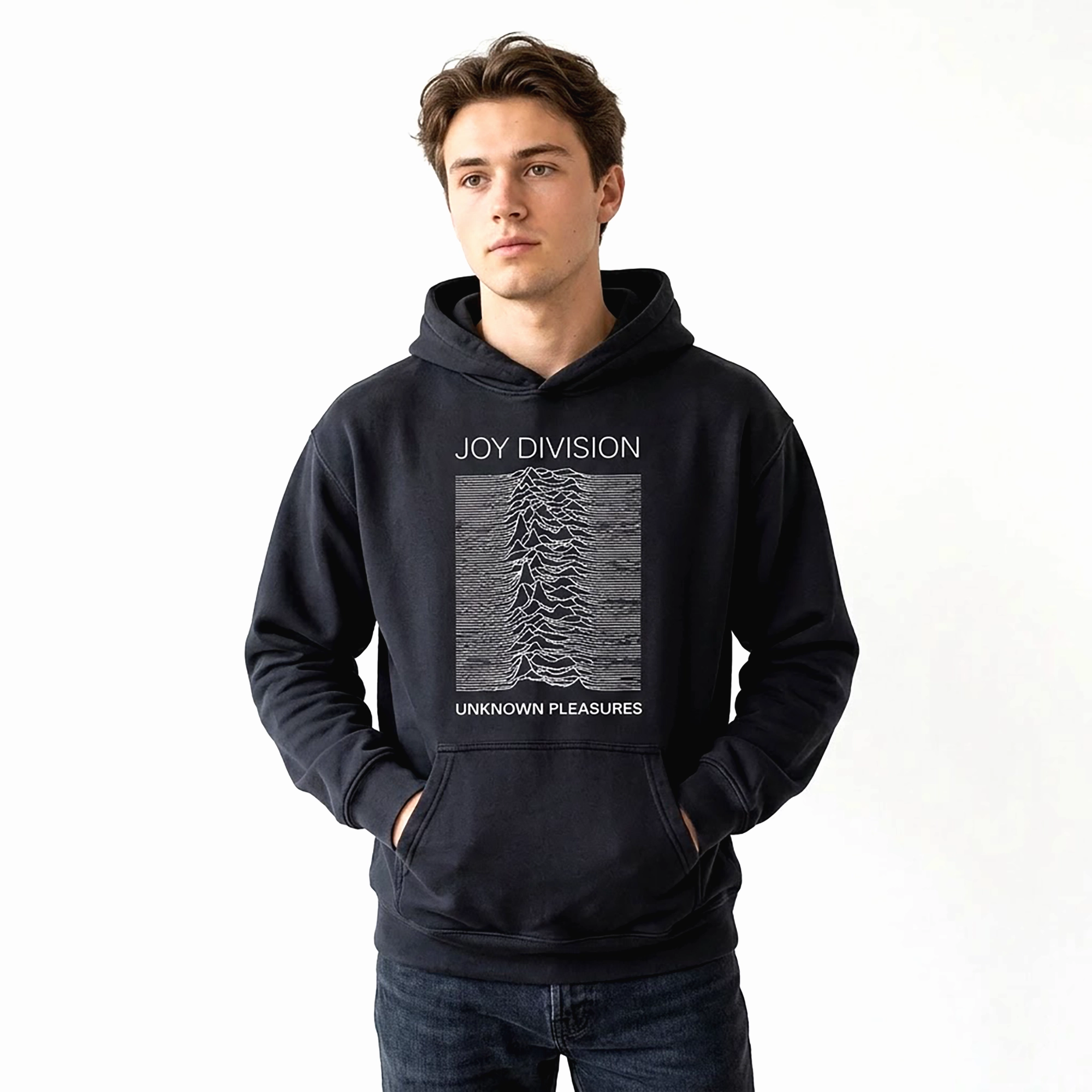 Joy Division - Unknown Pleasures Hoodie - Image 5
