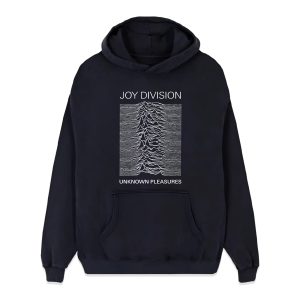 Joy Division - Unknown Pleasures Hoodie - Image 2