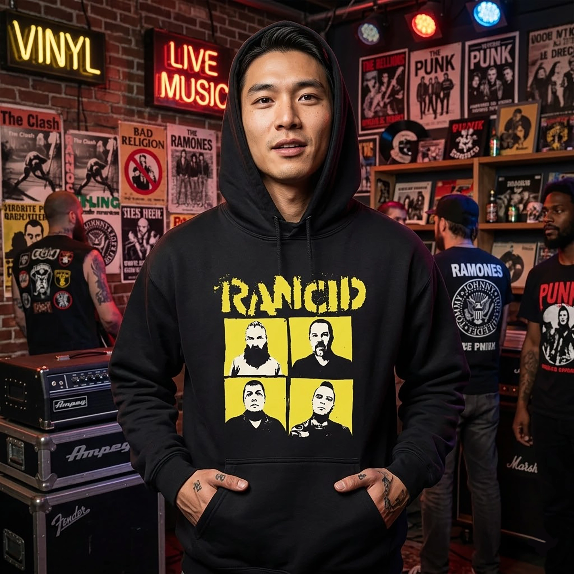 Rancid - Tomorrow Never Comes Hoodie - Image 3