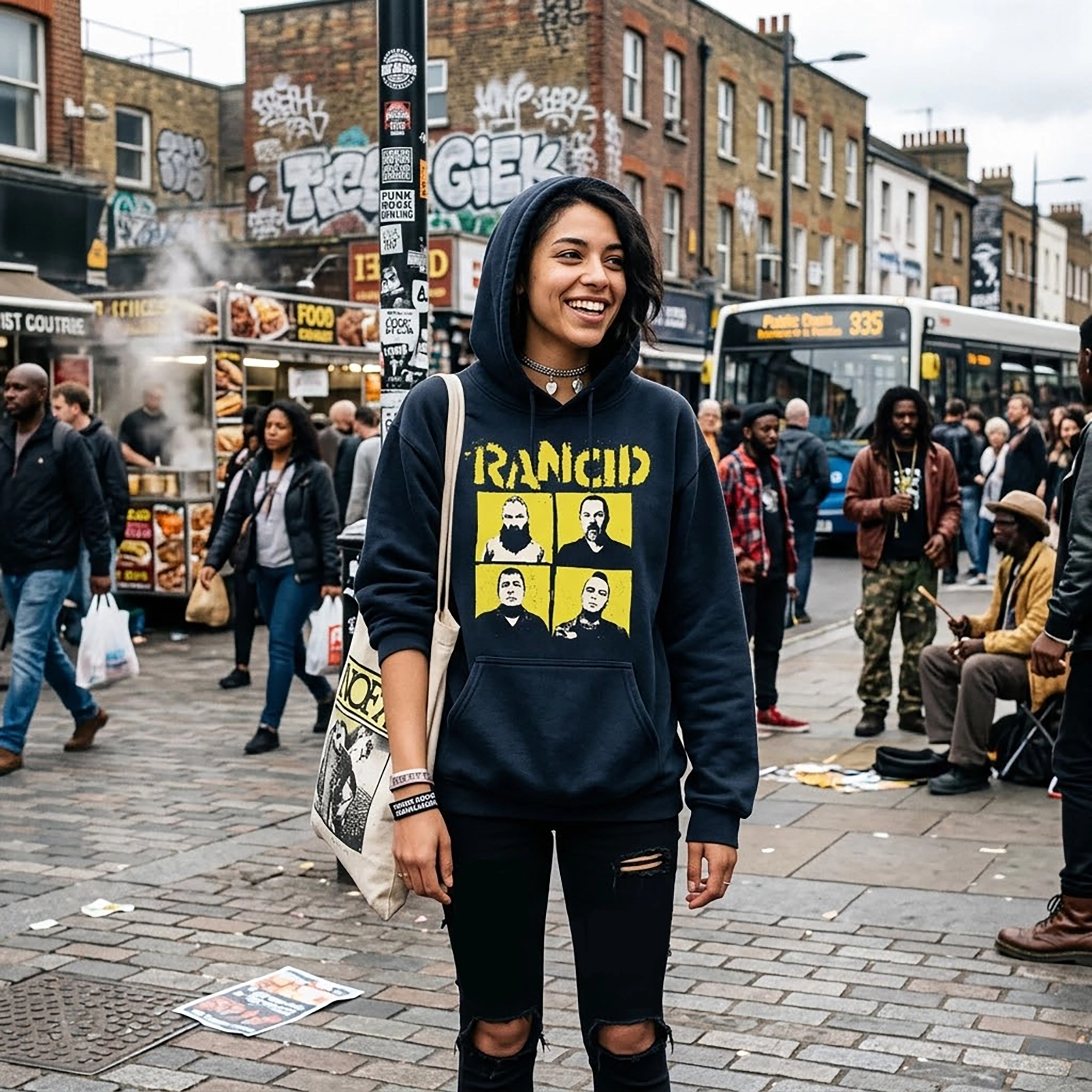 Rancid - Tomorrow Never Comes Hoodie - Image 4