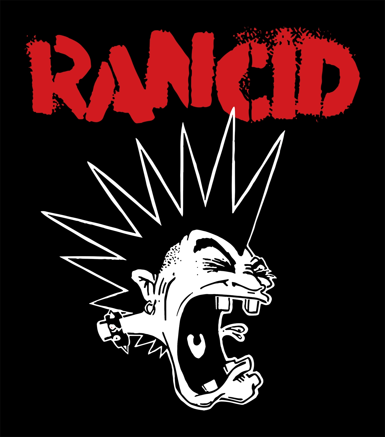 Rancid - Screaming Mohawk Youth Hoodie - Image 1