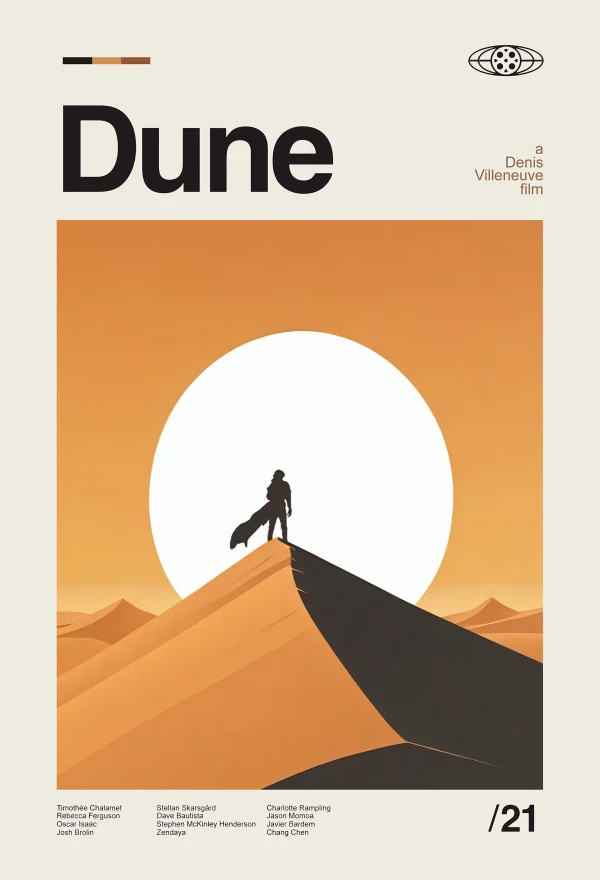 Dune - Vintage Film Poster