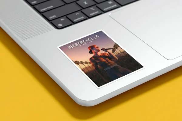 Justin Bieber Coachella 2026 Sticker