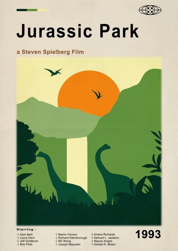 Jurassic Park - Isla Nublar Poster