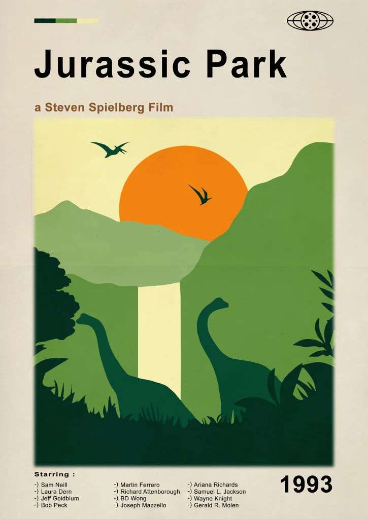 Jurassic Park - Isla Nublar Poster