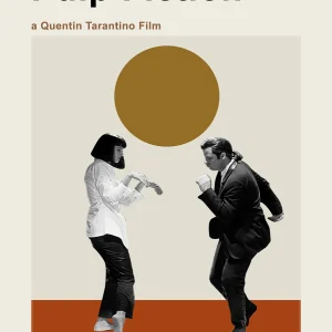 Pulp Fiction Movie Poster - Image 1