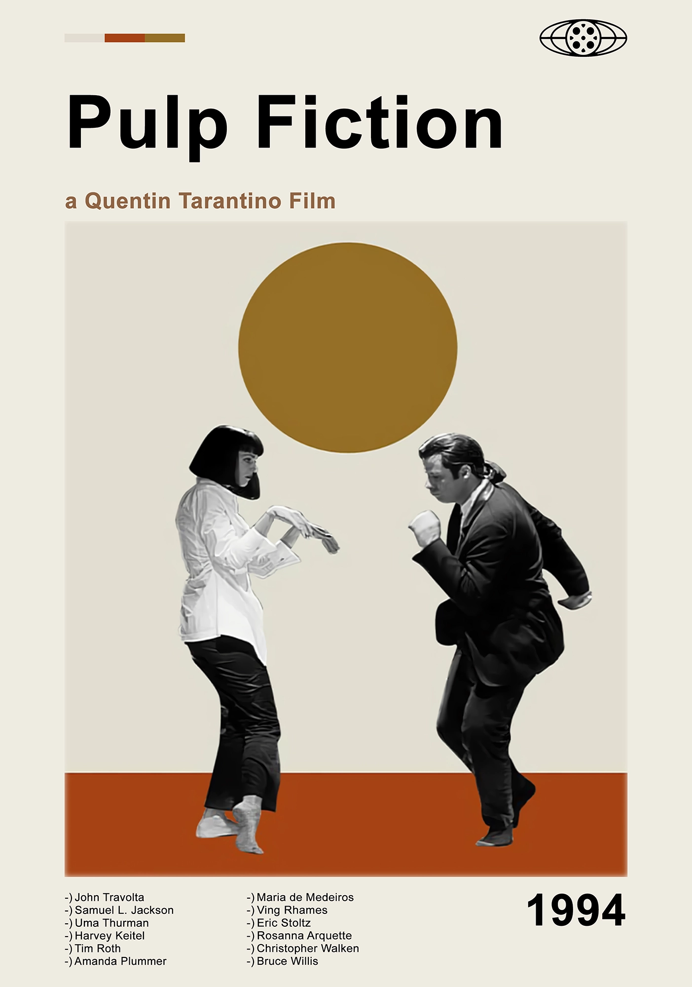 Pulp Fiction Movie Poster - Image 1