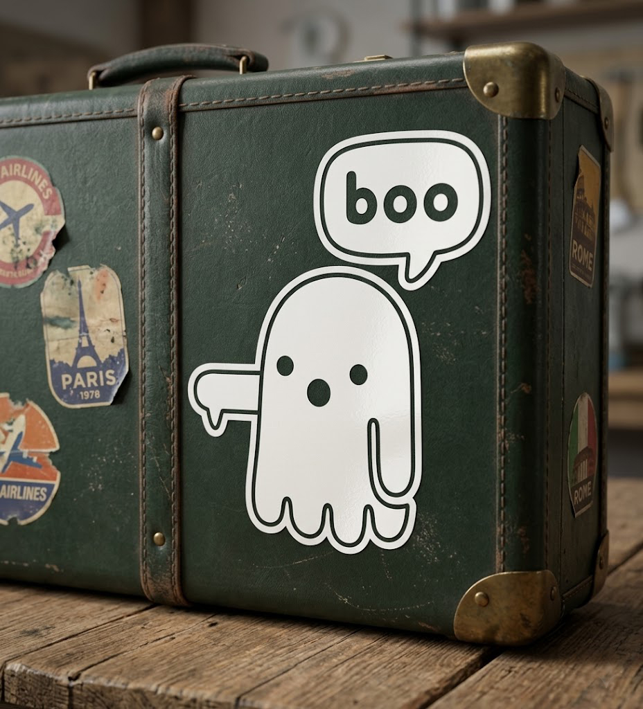 Ghost Of Disapproval Active Sticker - Image 4