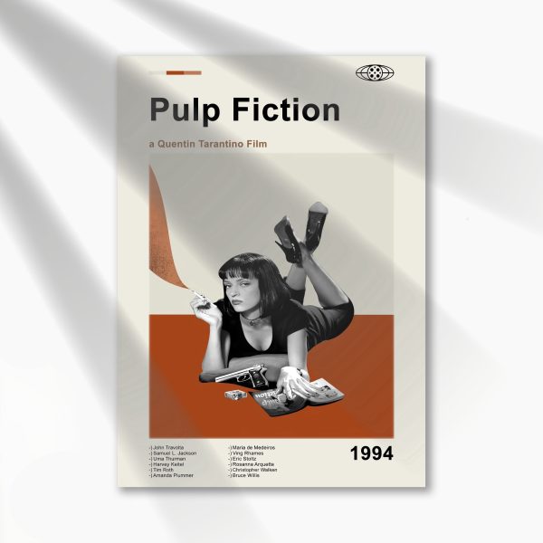 Pulp Fiction Vintage Movie Poster