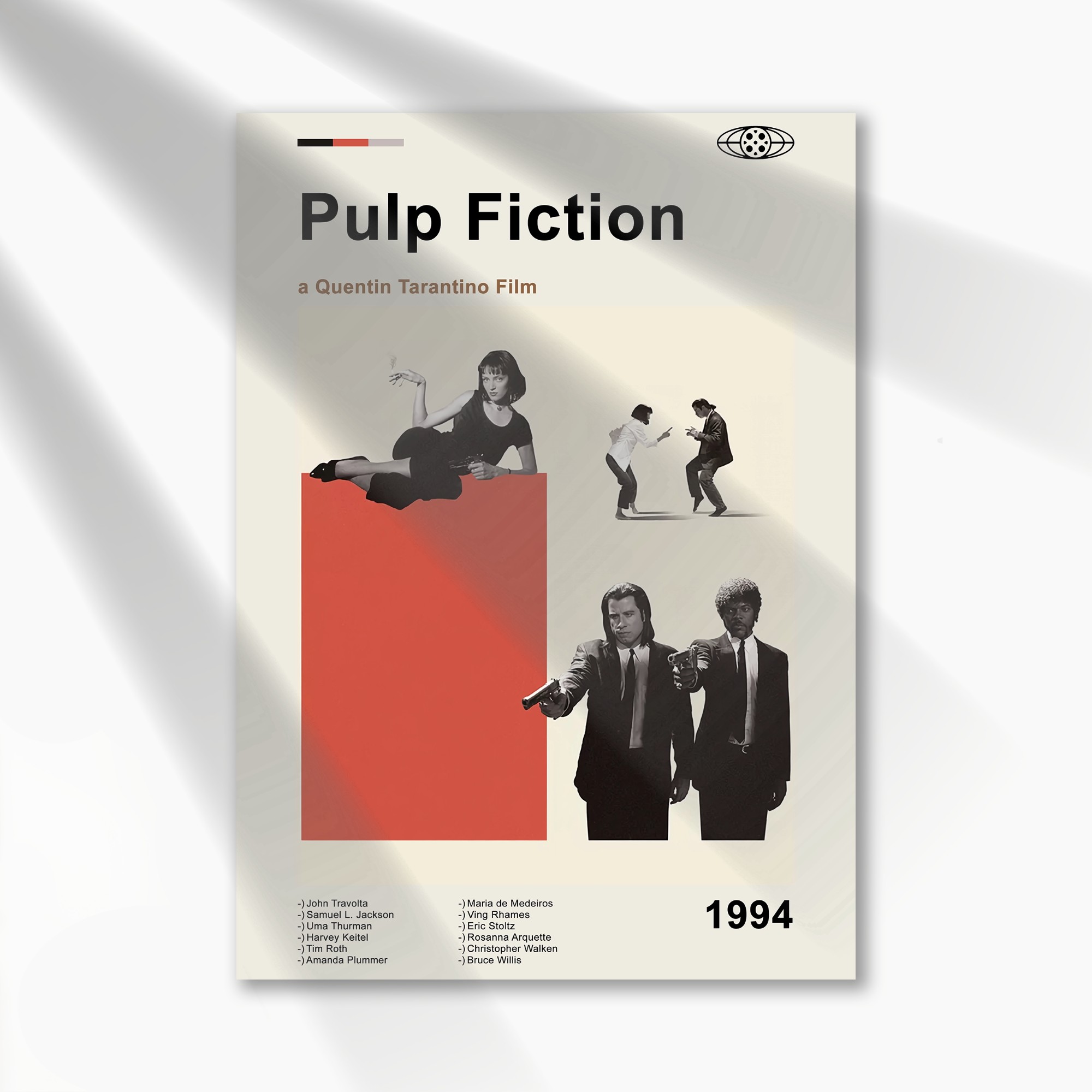 Pulp Fiction Film Poster - Image 2
