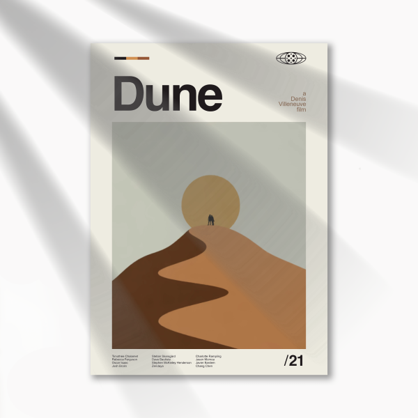 Dune - Retro Film Poster