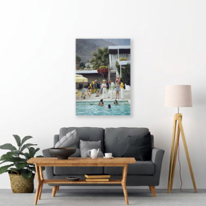 Slim Aarons Desert House Party Poster - Image 3