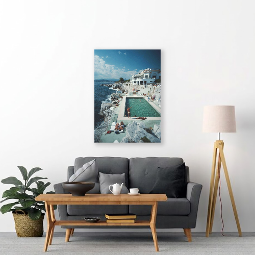 Slim Aarons Eden Roc Pool 1976 Poster