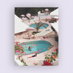 Slim Aarons Las Brisas 1968 Canvas Print - Image 2