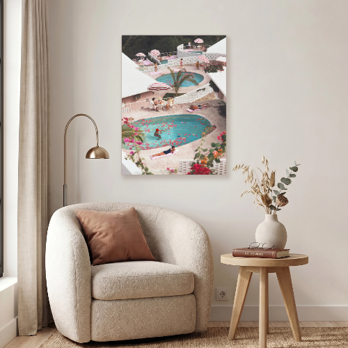 Slim Aarons Las Brisas 1968 Canvas Print